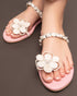 FLORA Flower Pearl Flats